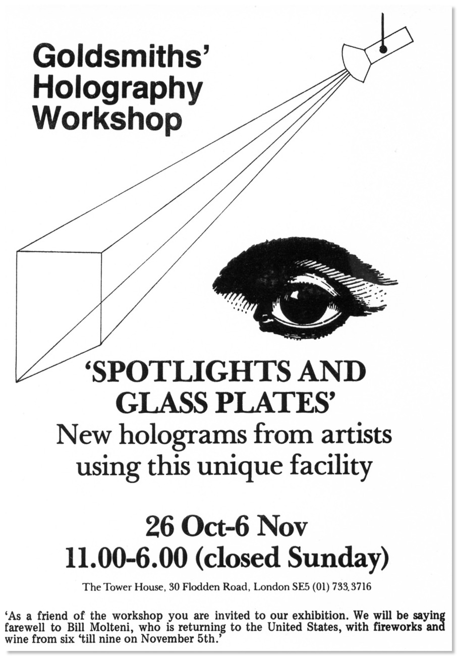 Invite, 'Spotlights and Glass Plates'